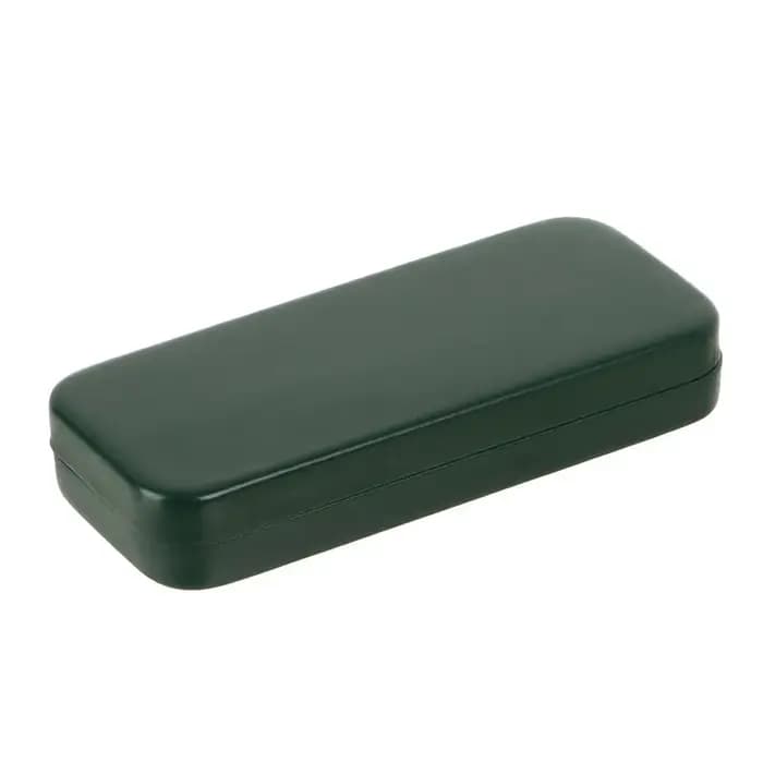 Boîte à lunettes anti-chute en métal compressif solide, étui de rangement pour documents, 18 boîtes