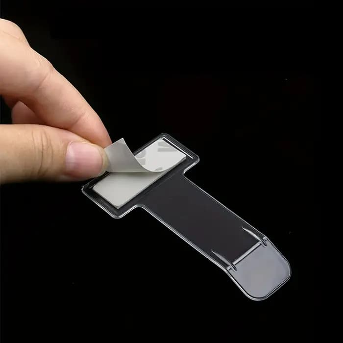 Porte-billets de voiture transparent multifonctionnel - support pour tickets de stationnement, permi