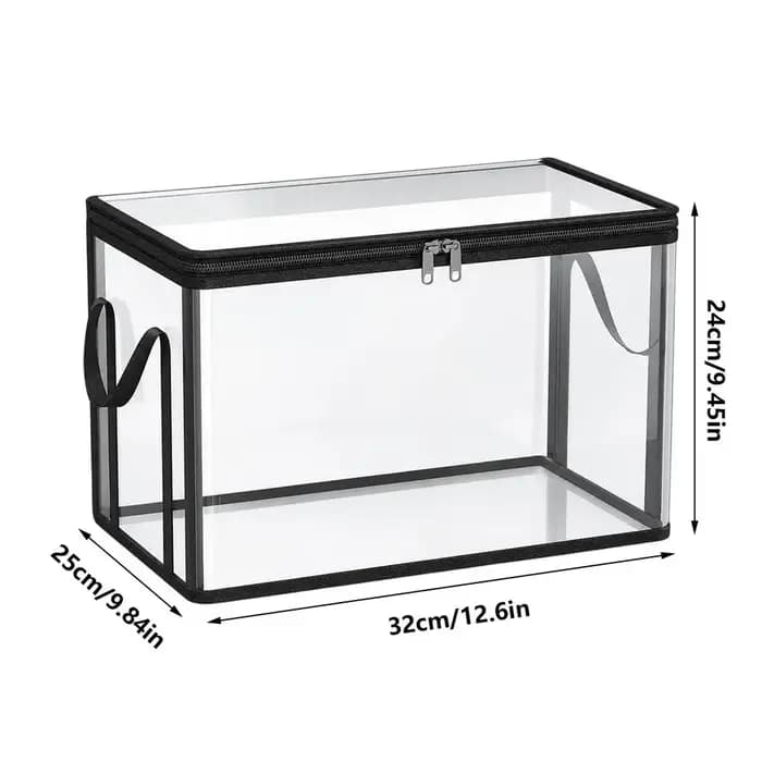 Bacs de rangement pour salle de classe grande capacité avec poignées et couvercles, boîtes de rangem