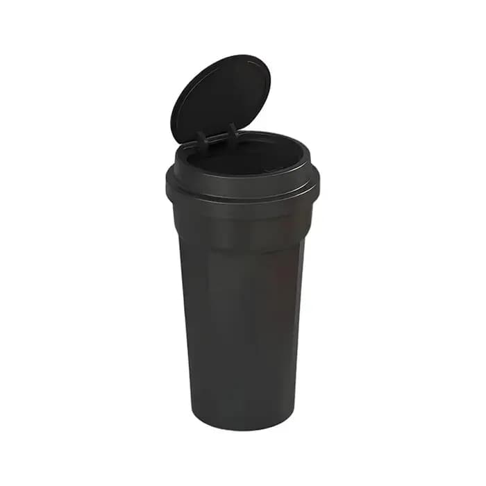 Poubelle portable pour voitures, bac à déchets en forme de tasse pour utilisation dans les voitures,