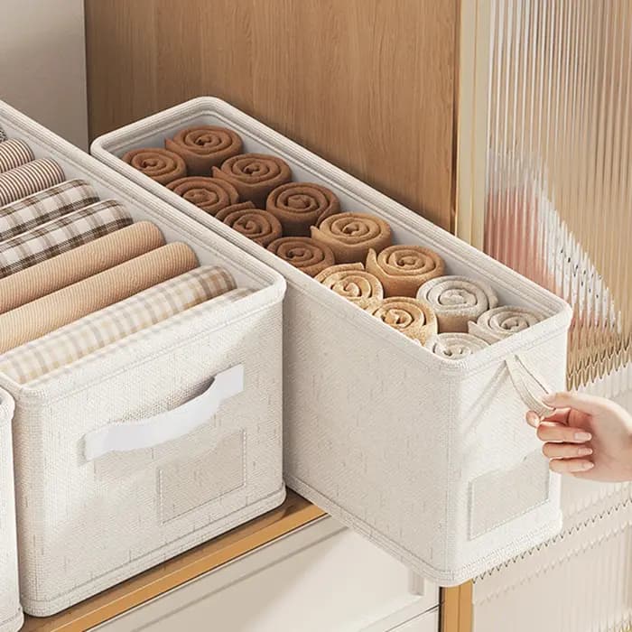 Tiroir organisateur sous-vêtements chaussettes boîte de rangement culottes boîtes