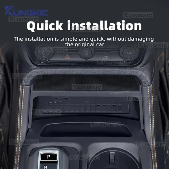 Boîte de rangement centrale pour Ford Ranger T9 2022 2023 2024 2025