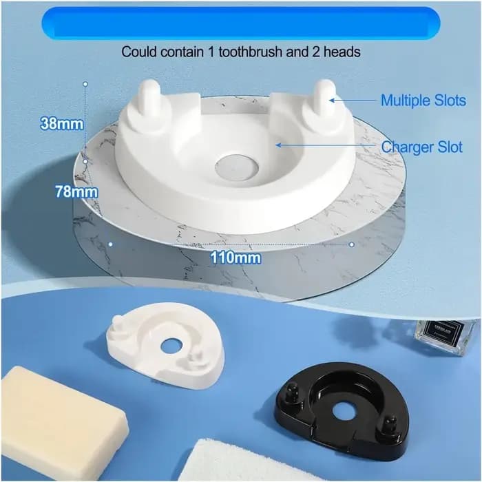 Support de brosse à dents pour salle de bain