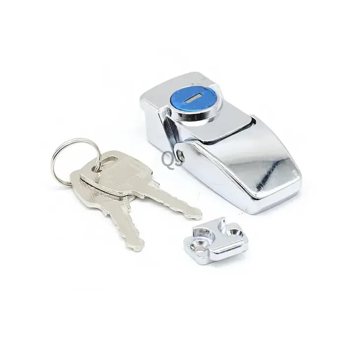 Boucle boîte mécanique serrure de porte d'armoire de distribution cachée petite