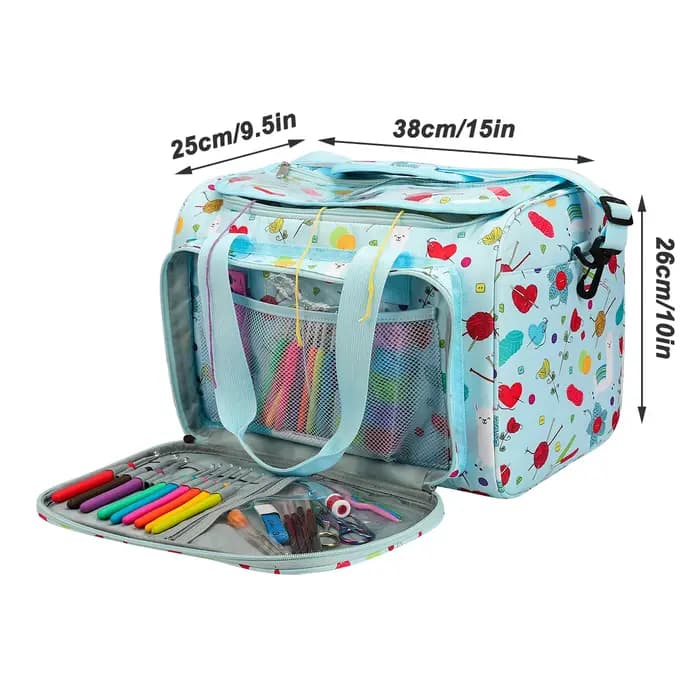 Sac de rangement d'impression pour ensemble de fils