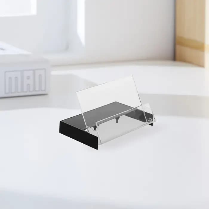 Boîte de rangement de ruban de Cassette Vintage en plastique transparent