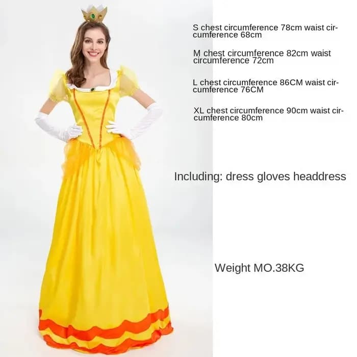 Robe de Princesse Rose pour Femme