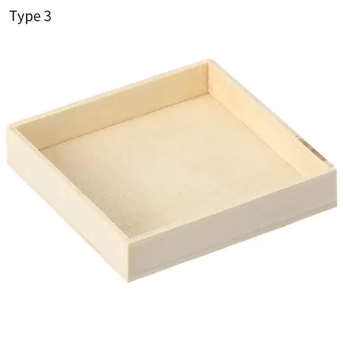 Palette d'affichage de bijoux en bois