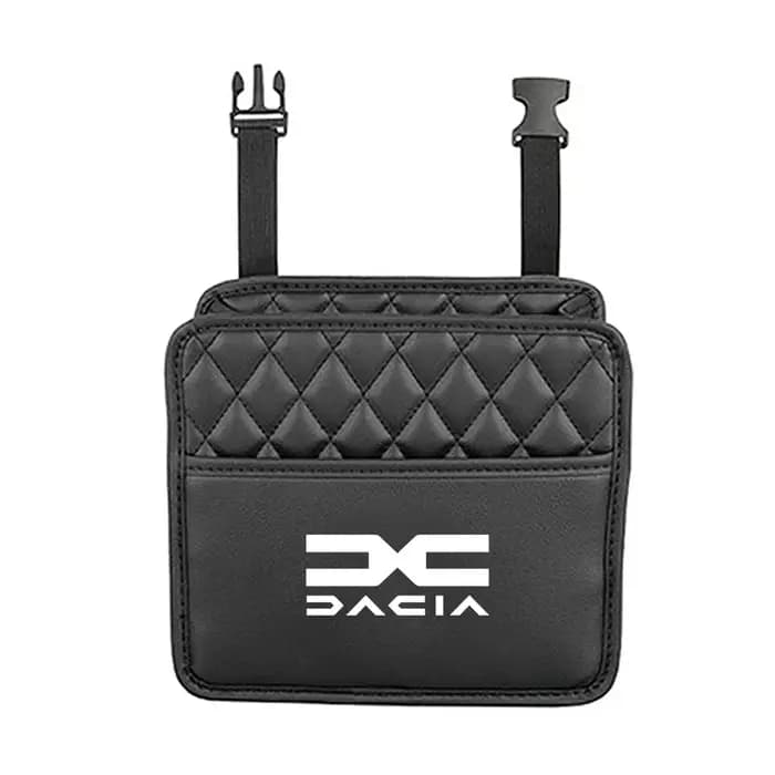 Boîte de rangement pour siège arrière de voiture, organisateur suspendu pour siège auto, sacs en cuir pour Dacia Bigster Spring Duster Sandero Jogger Dokker Lodgy