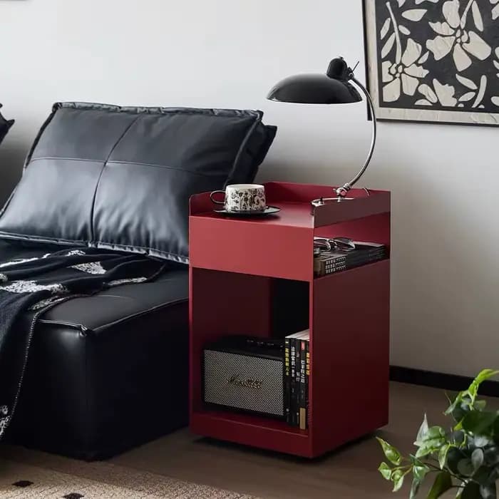 Table de chevet encastrée pour chambre et salon