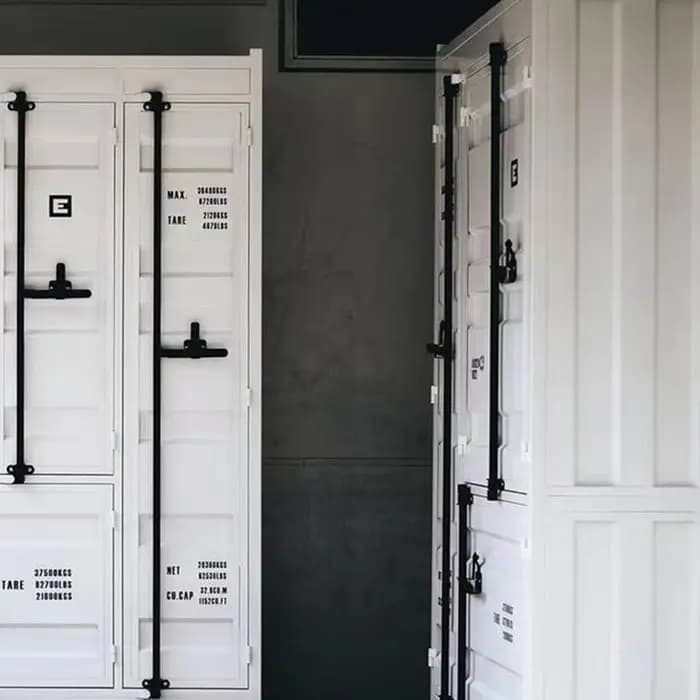 Support lourd luxe armoire métal artisanat extérieur appartement