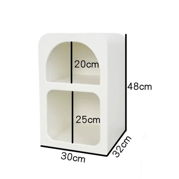 Organisateurs de tables de chevet pour chambre d'enfants, compartiment caché, rangement moderne, Tab