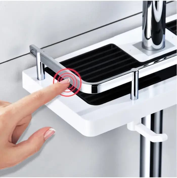 HOShower-Étagères de rangement T1 pour shampoing à un niveau