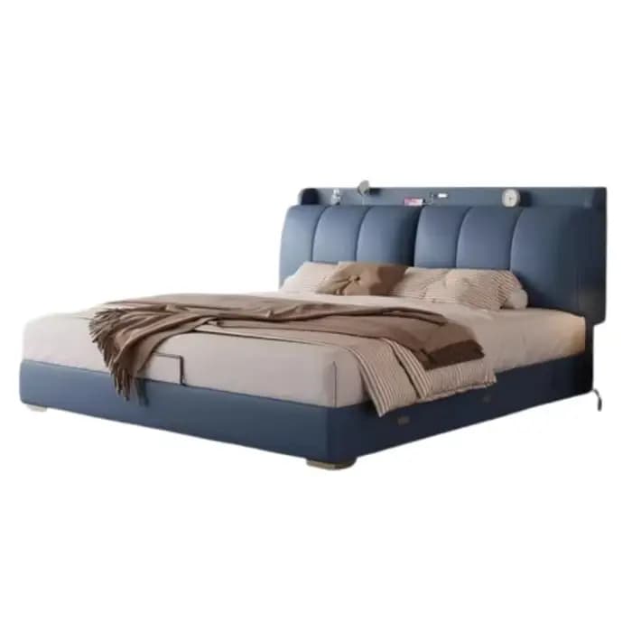 Lit de rangement moderne en Corium pour chambre à coucher