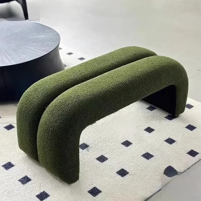 Banc long de luxe léger pour entrée
