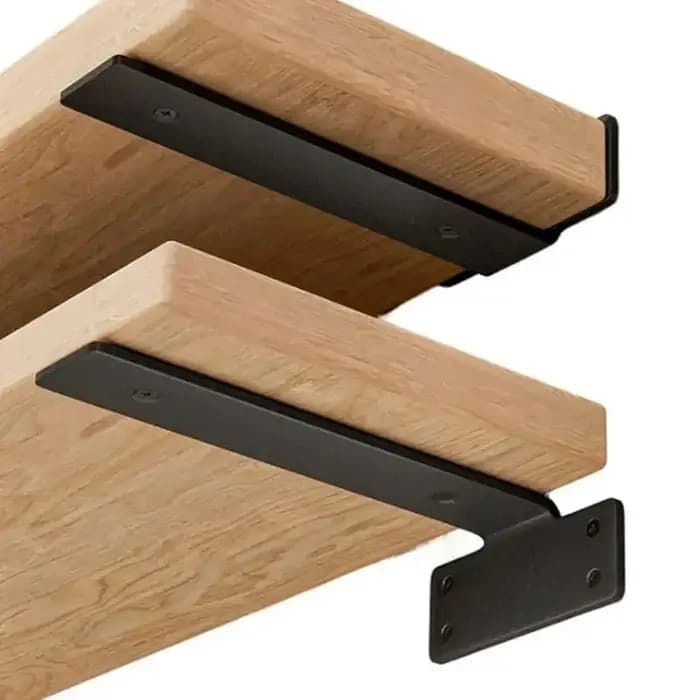 Supports d'étagères flottants en métal