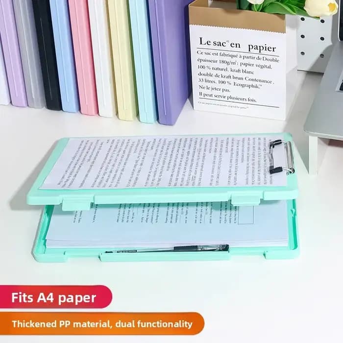 Porte-documents de bureau grande capacité pour papiers A4