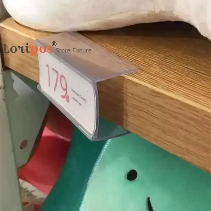 Clip de fixation pour étagère en verre ou bois