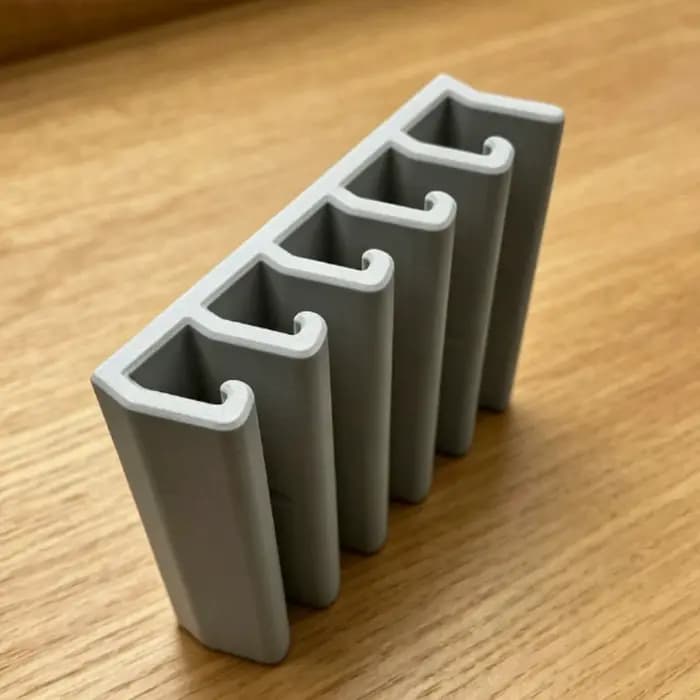 Support mural multi-emplacements robuste pour couvercles de contenants de cuisine, gain de place sous l'armoire