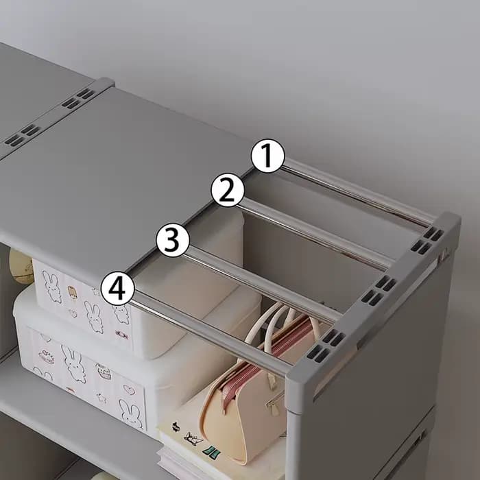 Étagère à livres multi-niveaux