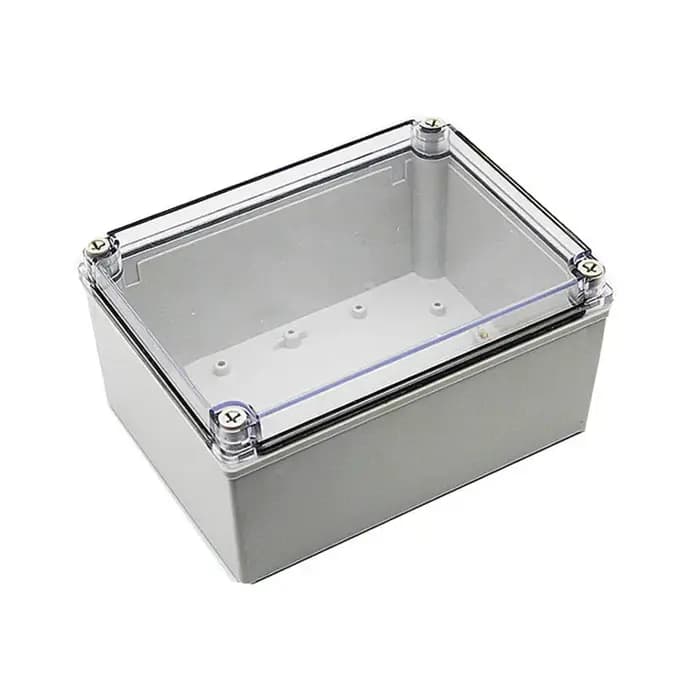 Boîte de rangement transparente en plastique étanche