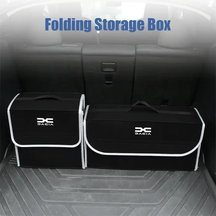 Boîte de rangement pliable pour coffre de voiture