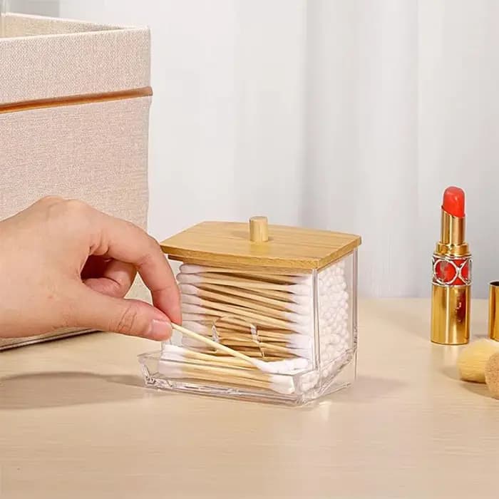 Boîte de rangement pour cotons-tiges