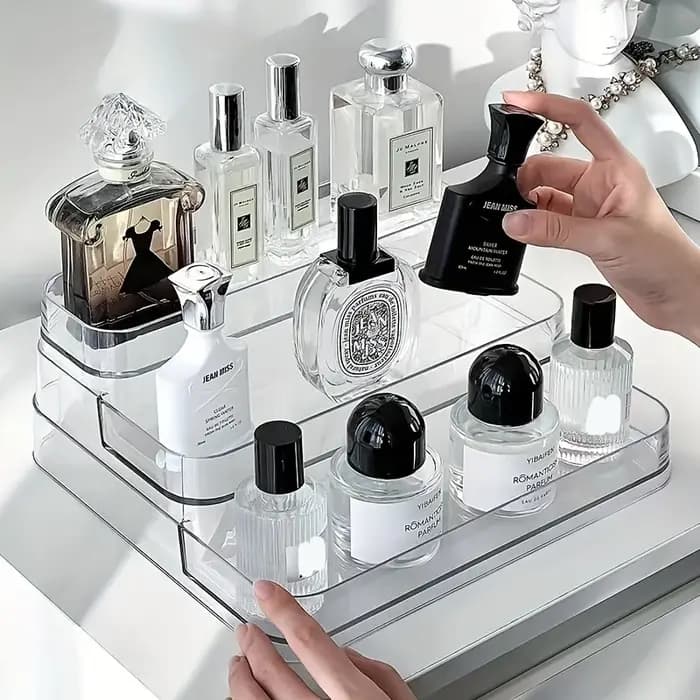 Boîte de rangement de parfum-boîte de rangement de cosmétiques