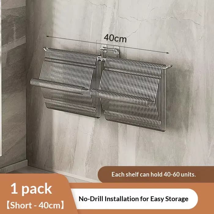 Organisateur de rangement pour cintres à vêtements - Parfait pour le balcon