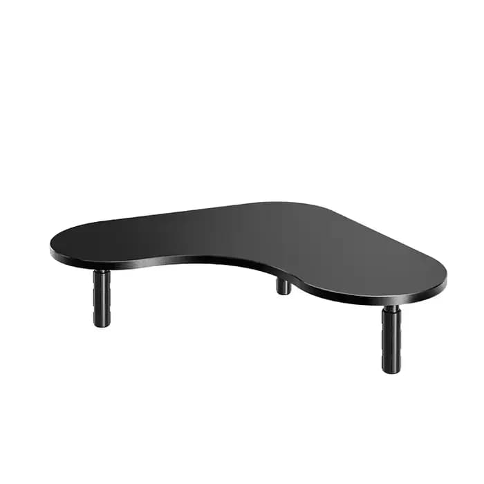 Eary-Bureau d'angle moderne en métal, triangulaire et réglable, support pour ordinateur portable, ra