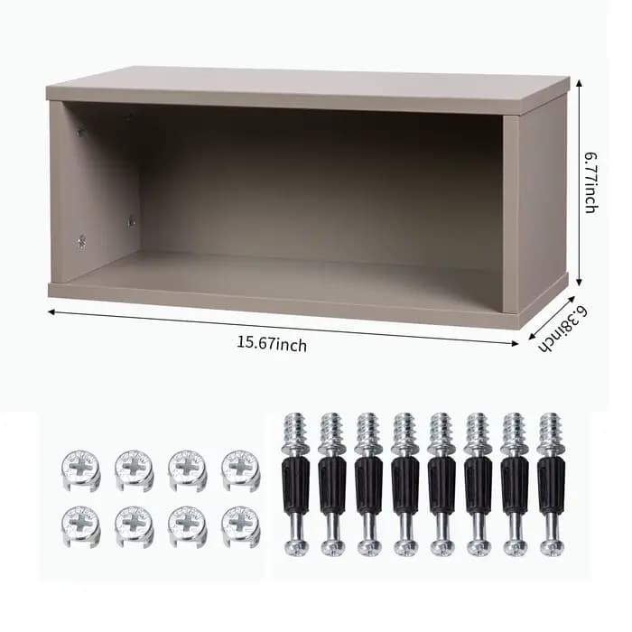 Armoire de rangement en bois de grande capacité pour CD, bibliothèque empilable, étanche, durable, b