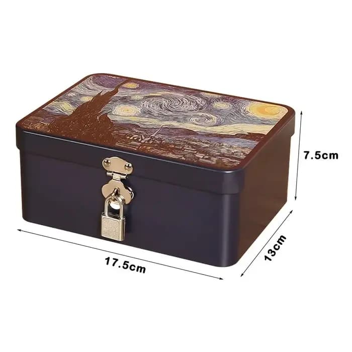 Boîte de rangement de grande taille de style tendance