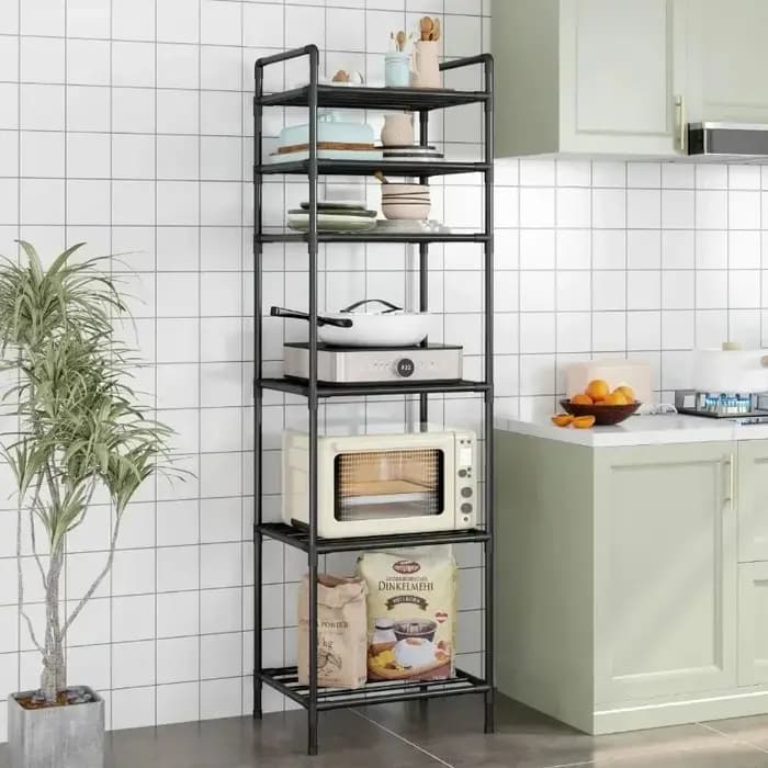 Support de rangement au sol multicouche de cuisine