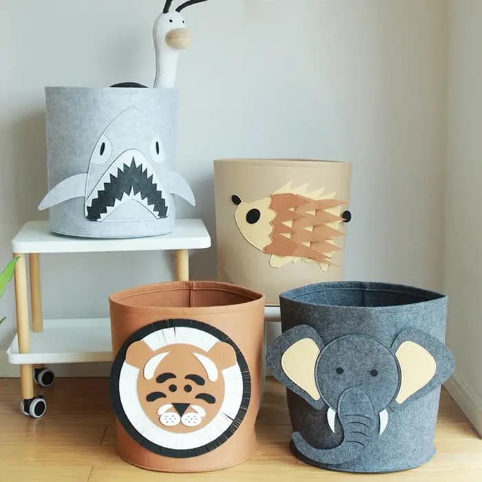 Seau de rangement de jouets pour bébé de grande capacité