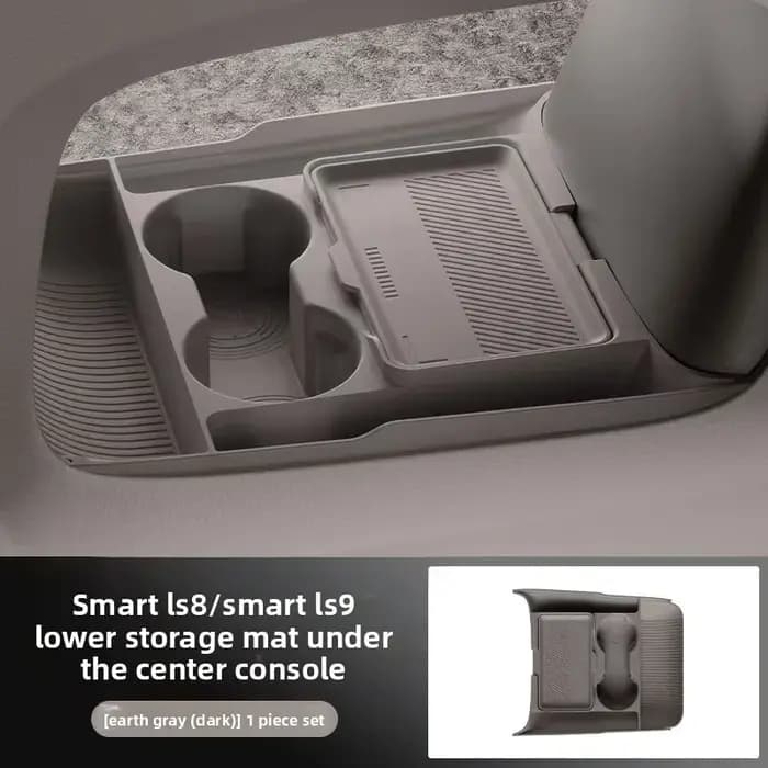 Pour IM LS8 LS9 2026 Boîte de rangement pour console centrale inférieure