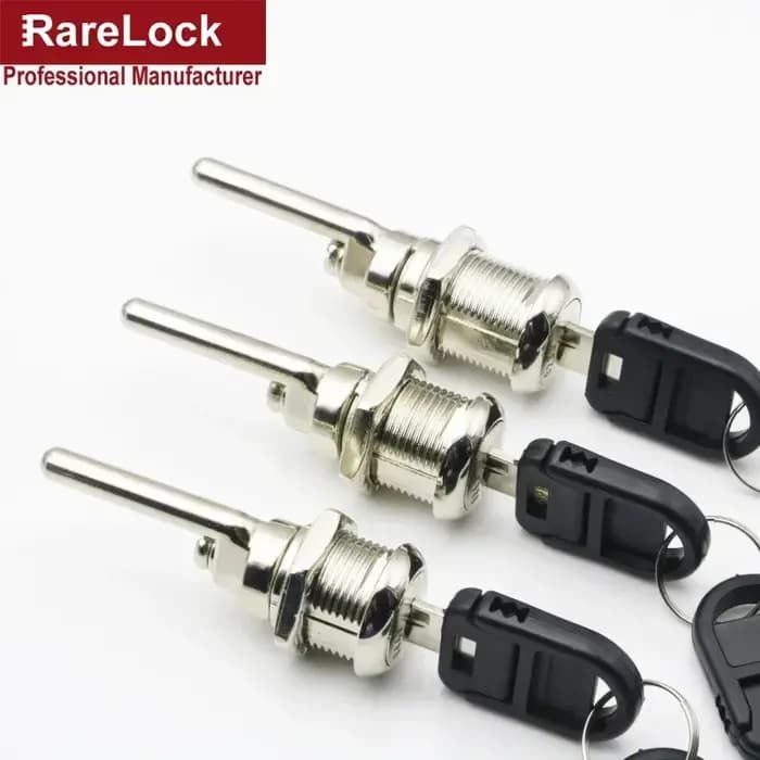 Serrure de tiroir de meuble avec 2 clés à clés différentes pour porte