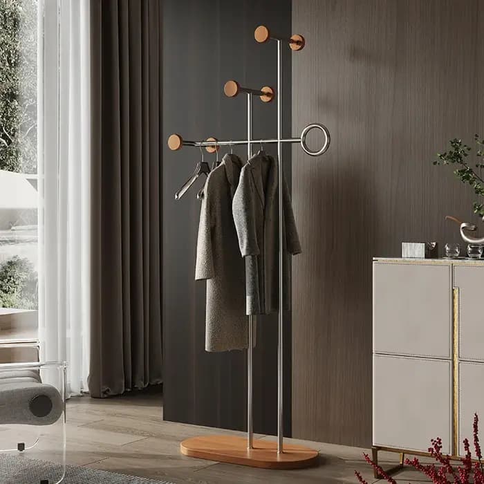 Porte-vêtements Design Vintage hôtel gain De place parapluie debout