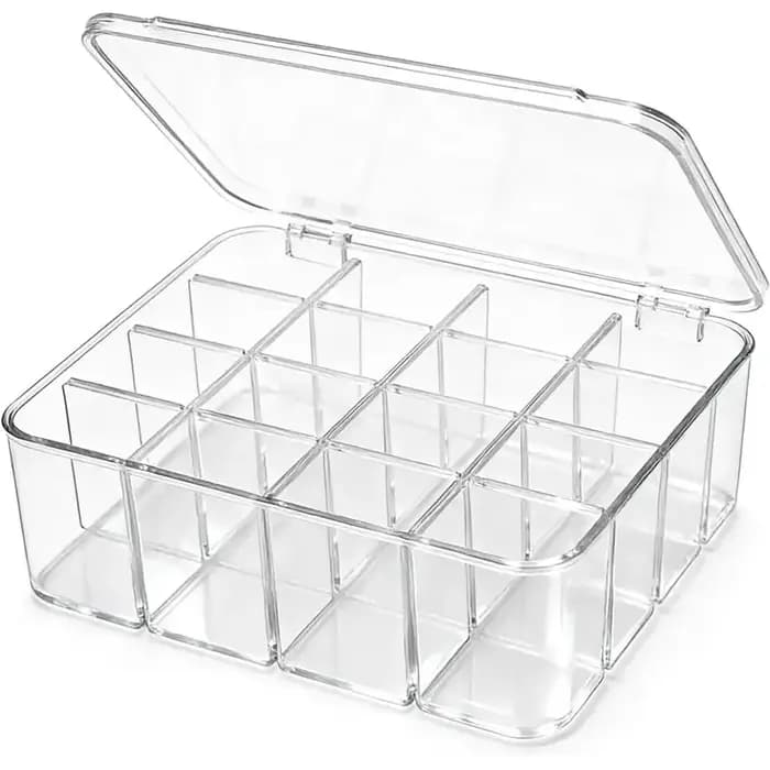 Boîte de rangement pour chaussettes et sous-vêtements B84B-Tie Box, boîte de rangement en plastique