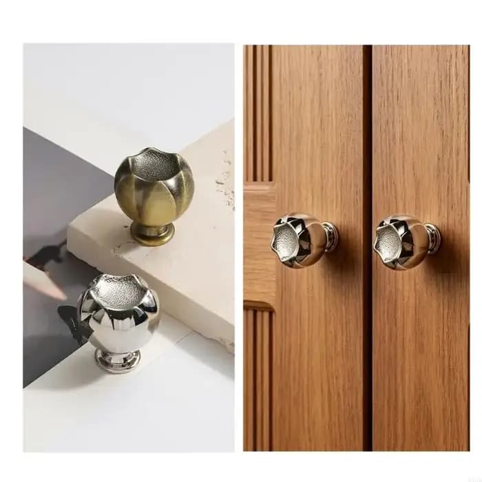 Poignée d'armoire en métal