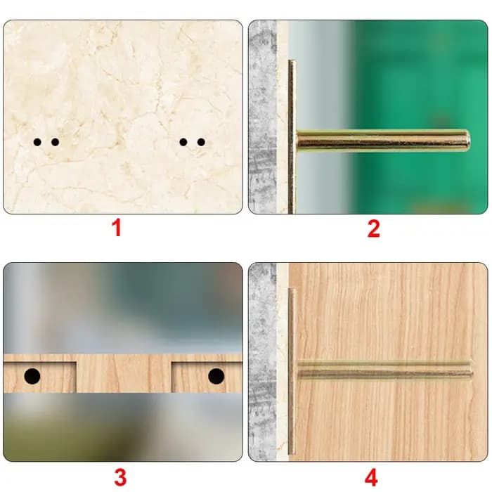 Étagère flottante invisible en métal RapDuty