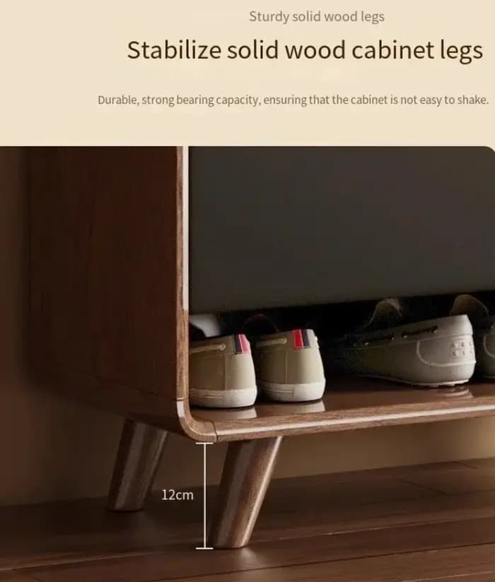 Meuble de rangement pour chaussures de chambre à coucher