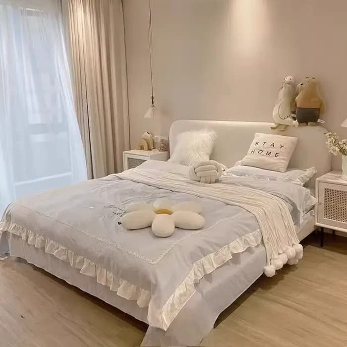 Armoires lit esthétique rangement Unique chambre