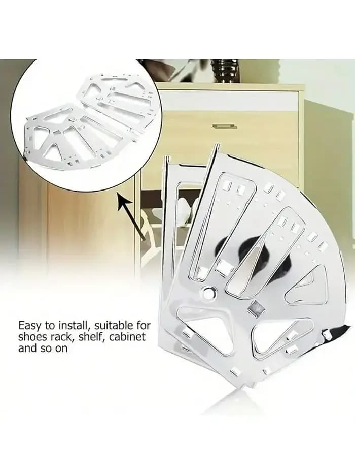 Accessoire pour étagère à chaussures - Connecteur à 3 niveaux