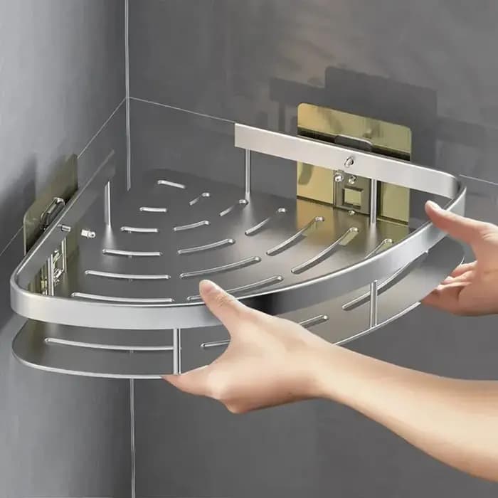 HOShelf-Étagère d'angle murale en alliage d'aluminium