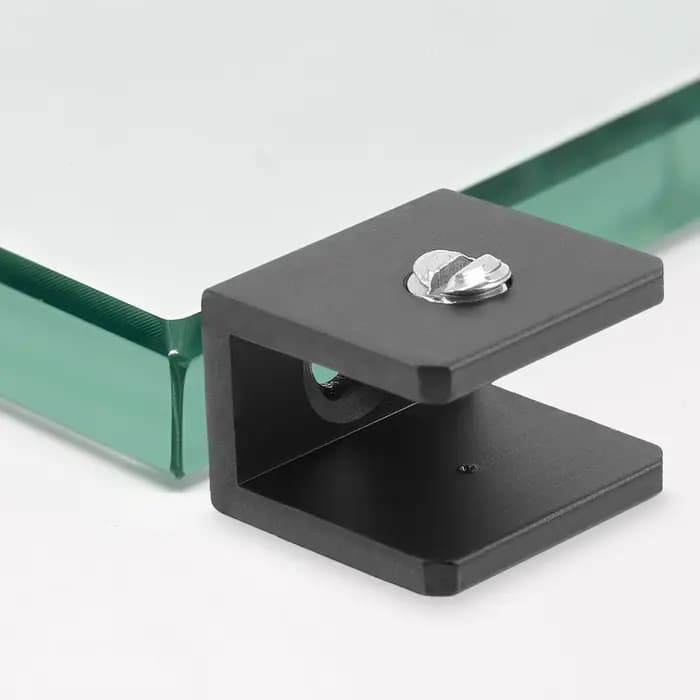 8 supports de tablette en verre robustes à fixation murale pour salon