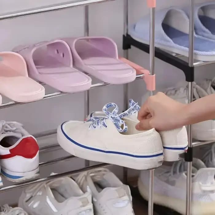 Étagère à chaussures à 3/4/5 niveaux – Organisateur multi-niveaux autoportant pour économiser de l'espace