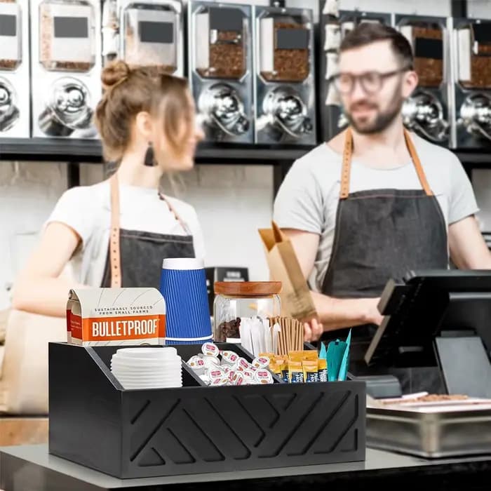 Boîte de rangement de sachets de café