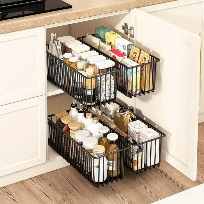 Organisateur d'armoire extractible