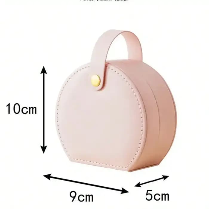 Boîte à bijoux personnalisée 1 pièce - Étui de voyage personnalisé avec nom