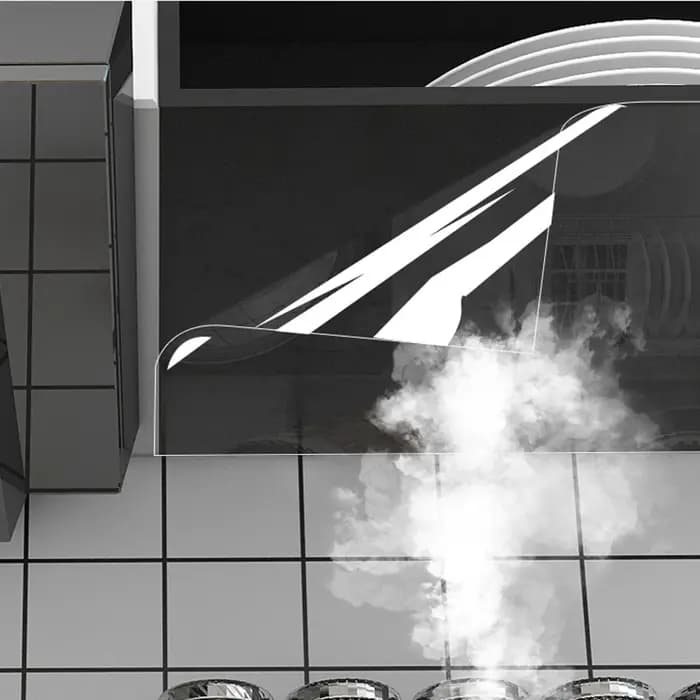 Autocollant Anti-Vapeur pour armoire suspendue de cuisine